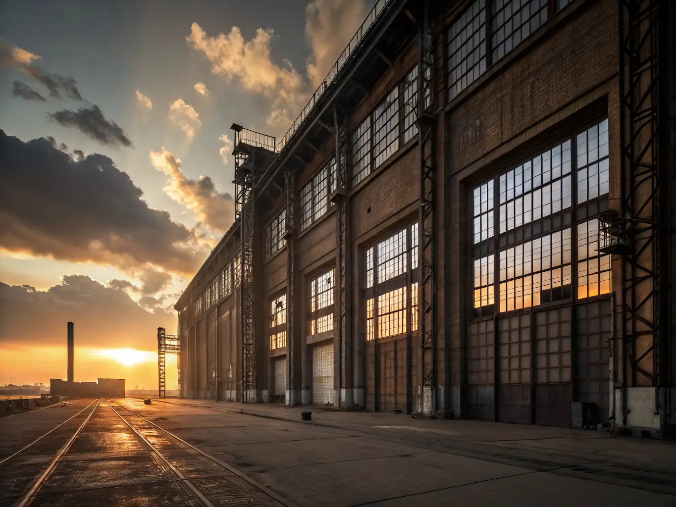 An aerial view of a completed construction project, showcasing a modern facility, symbolizing Arcadia Projects' ability to execute projects efficiently and effectively.